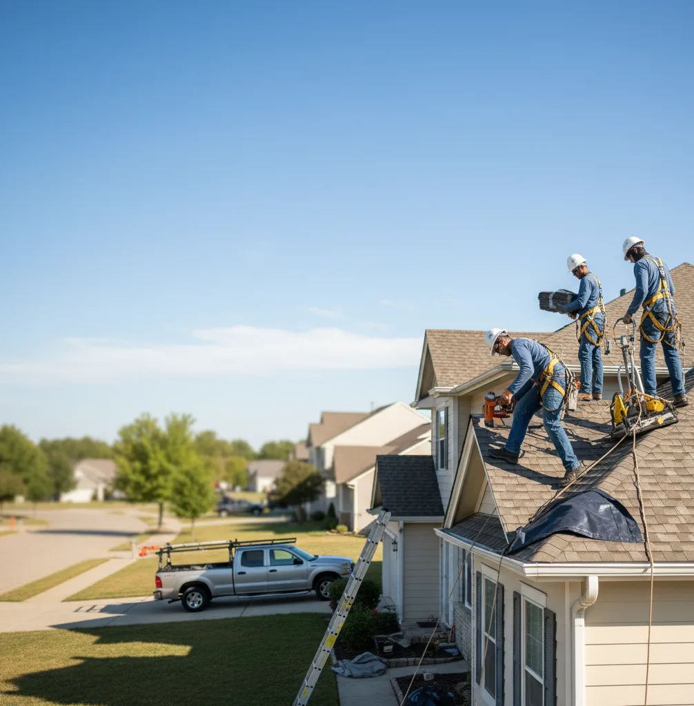 Roof Repair in Walling